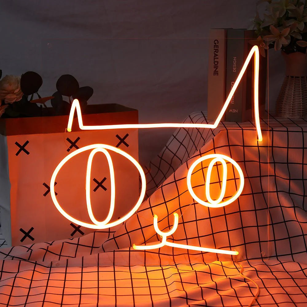 Custom Cat Led Neon Sign