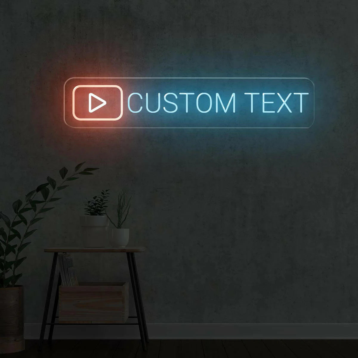 Custom Gamertag Neon Sign | Username LED sign with Logo