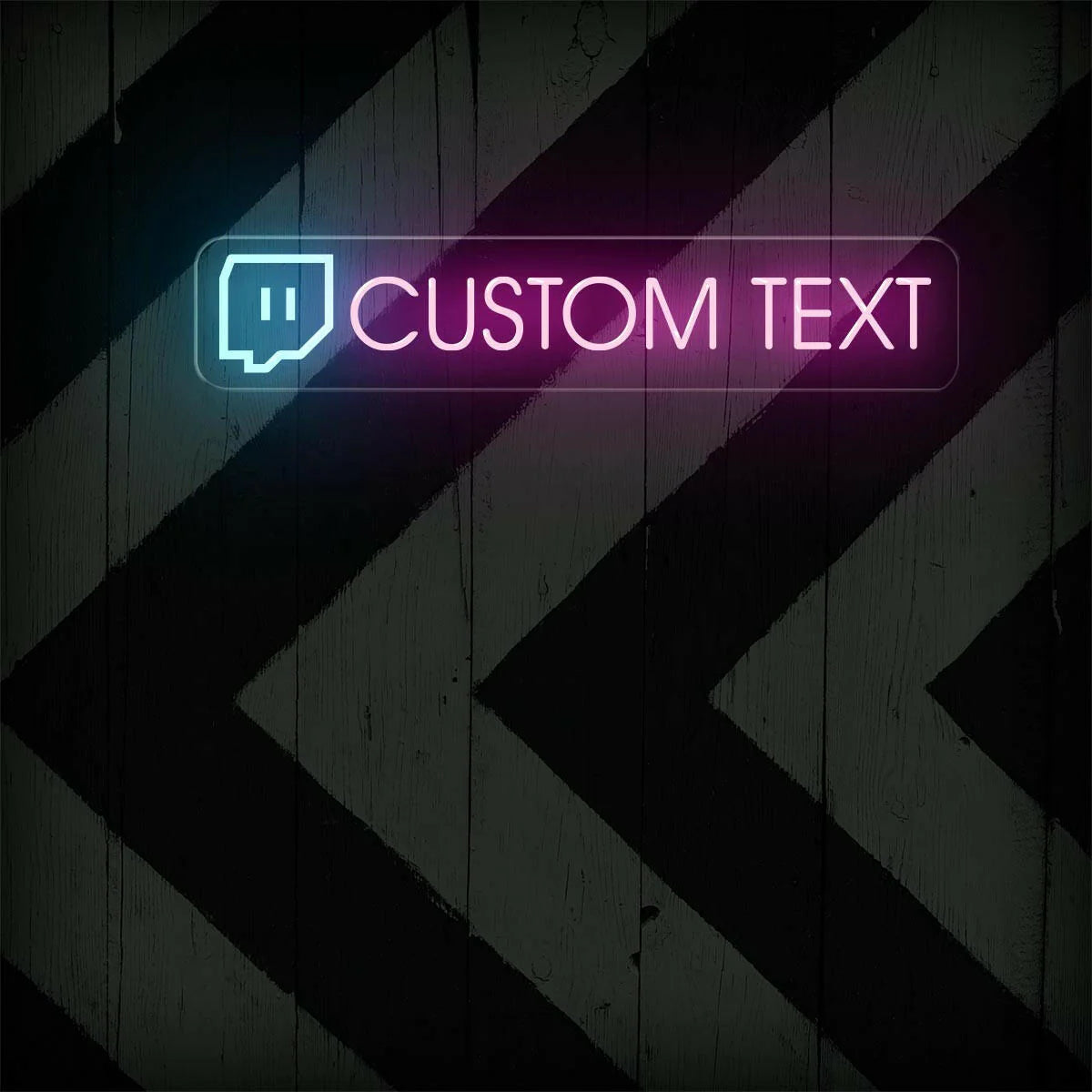 Custom Gamertag Neon Sign | Username LED sign with Logo