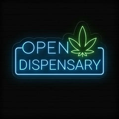 Dispensary Open Neon Sign: Illuminate Your Space with Vibrancy