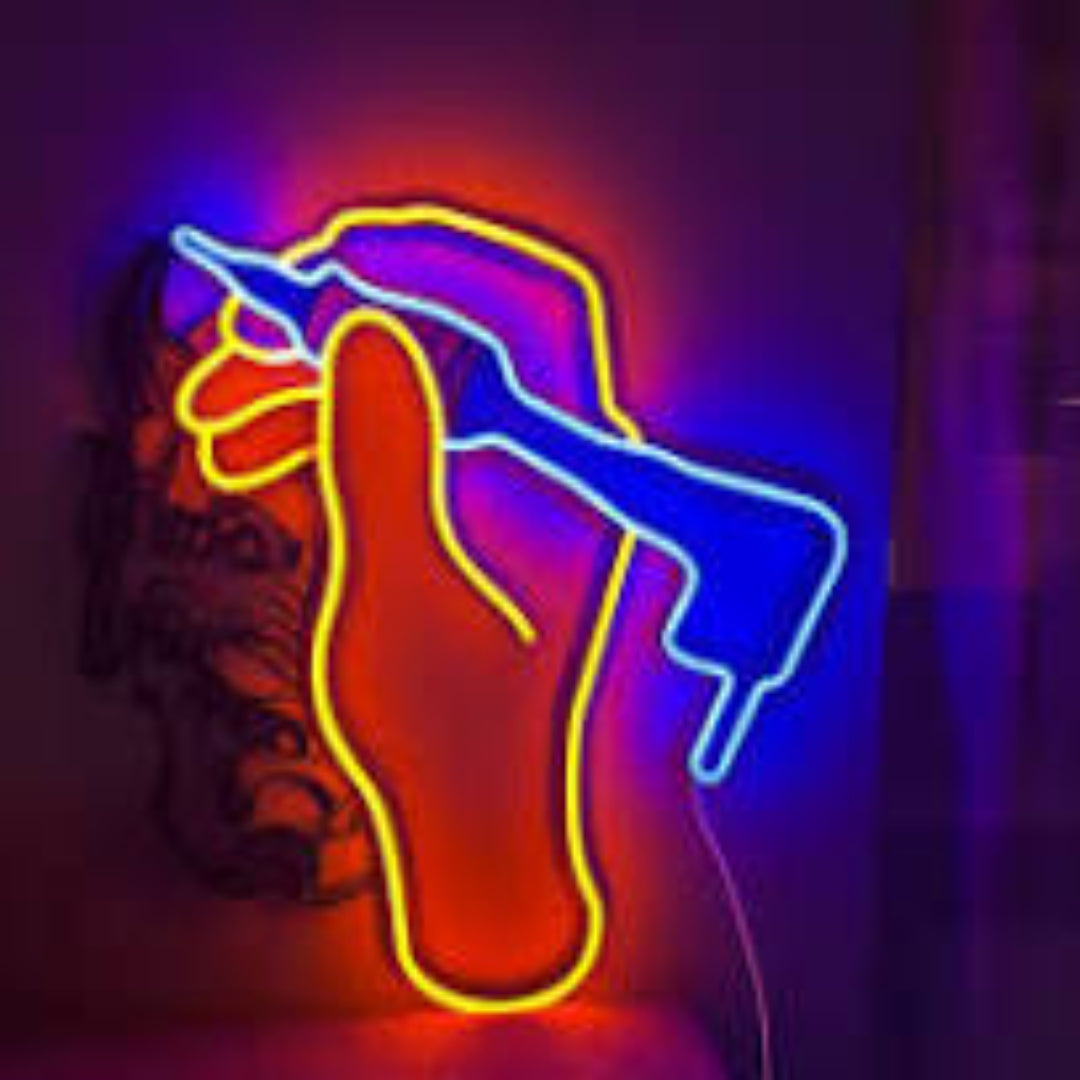 Tattoo Neon Sign - Crown Your Space with the Luminosity of Tattoo Art