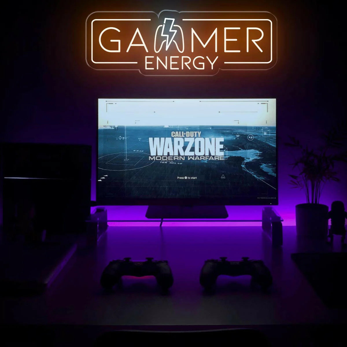 Gamer Energy LED Neon Sign