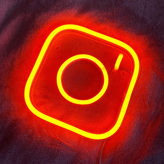 Instagram LED Sign