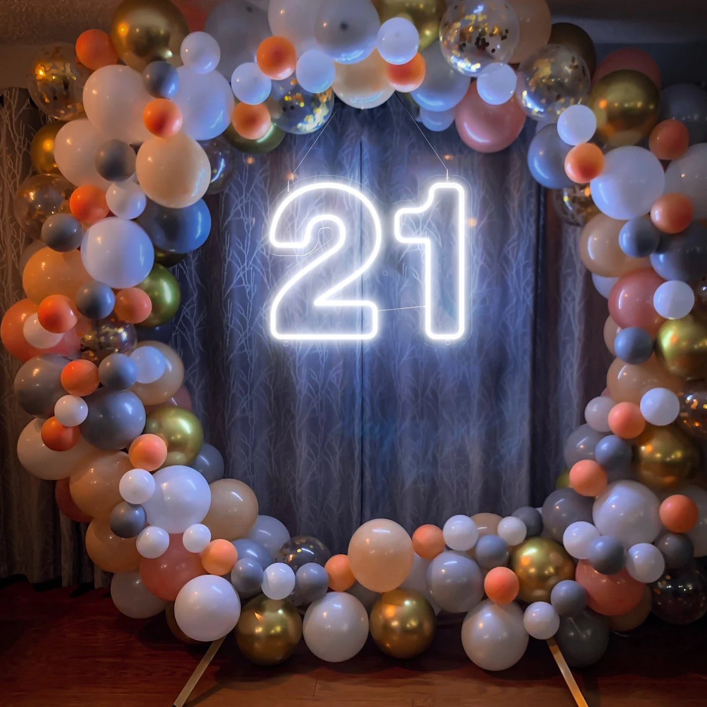 21 Neon Sign Happy Birthday Led Light