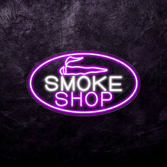 Smoke Shop Open Neon Signs Business Led Light