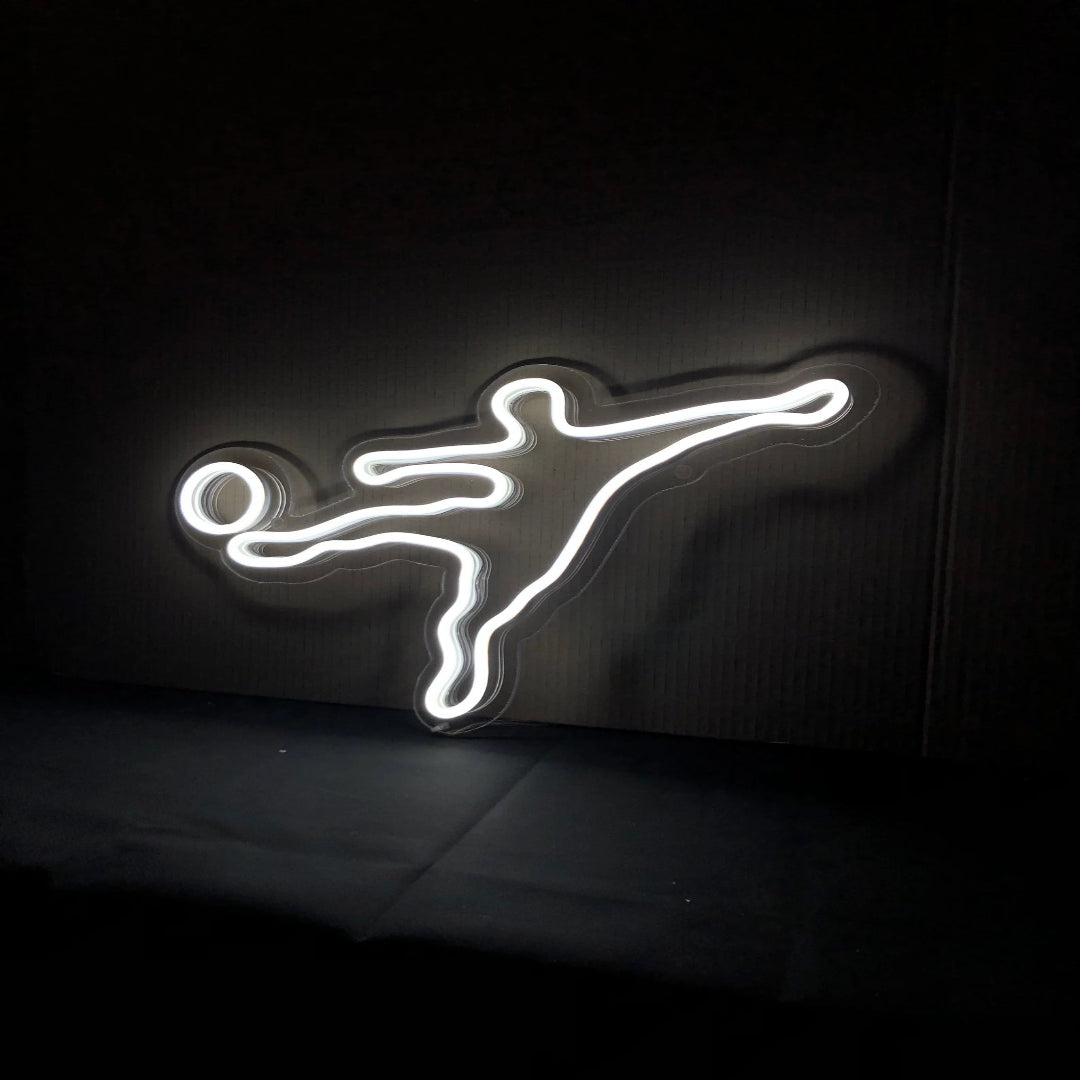 "Soccer Player" Neon Sign