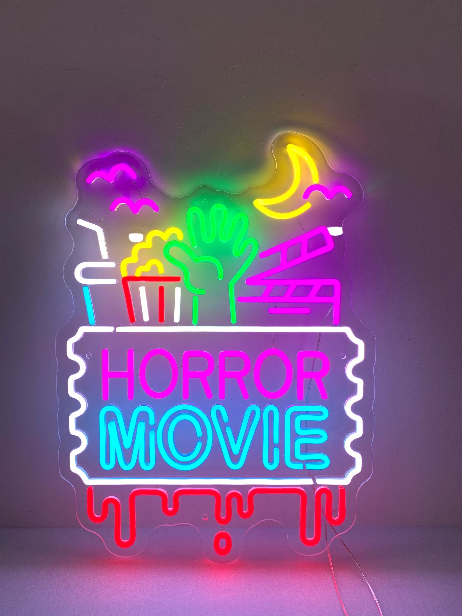 "Horror Movie" Neon Sign