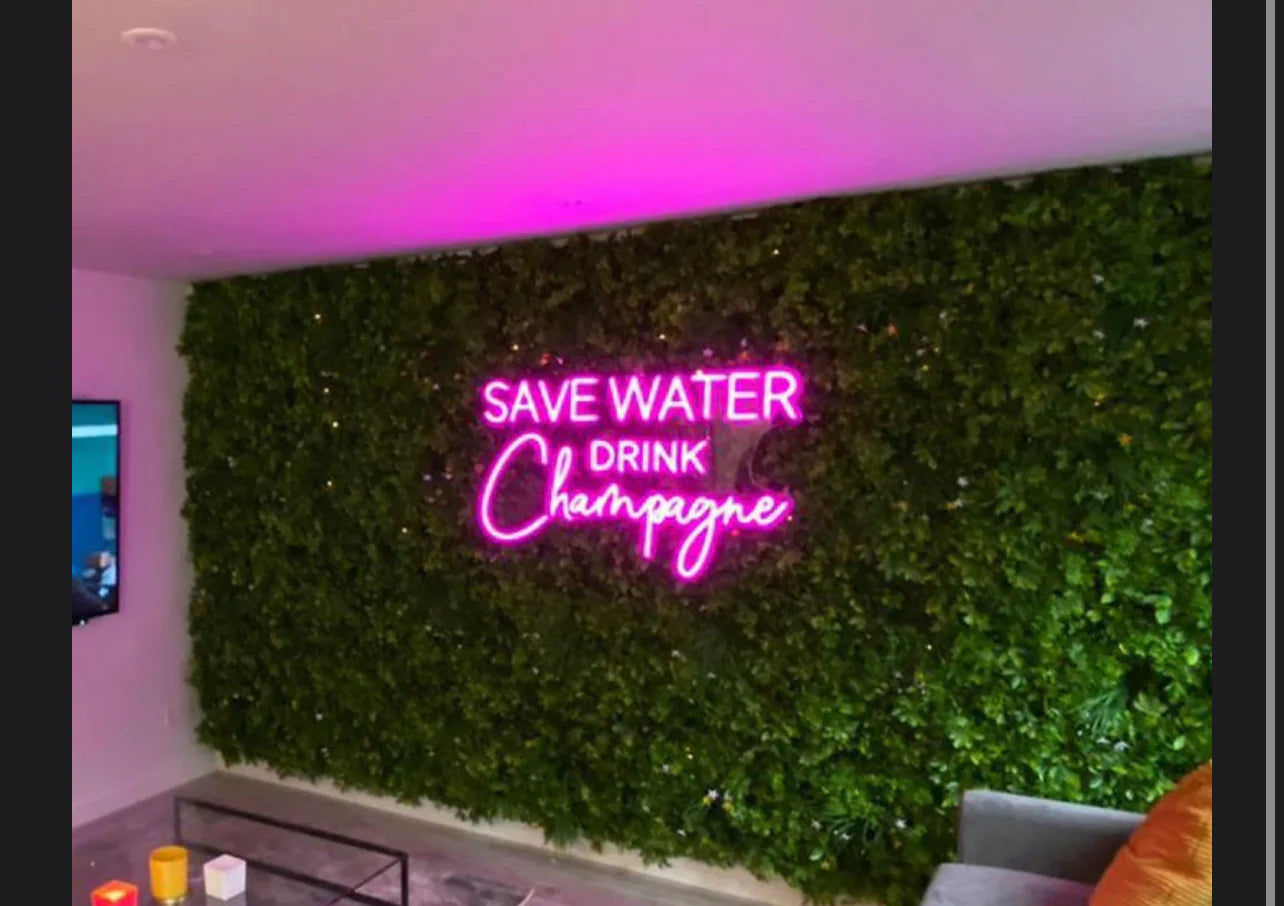 Save Water Drink Champagne