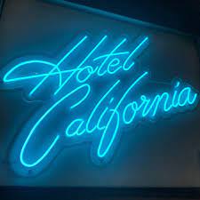 Hotel California Neon Sign