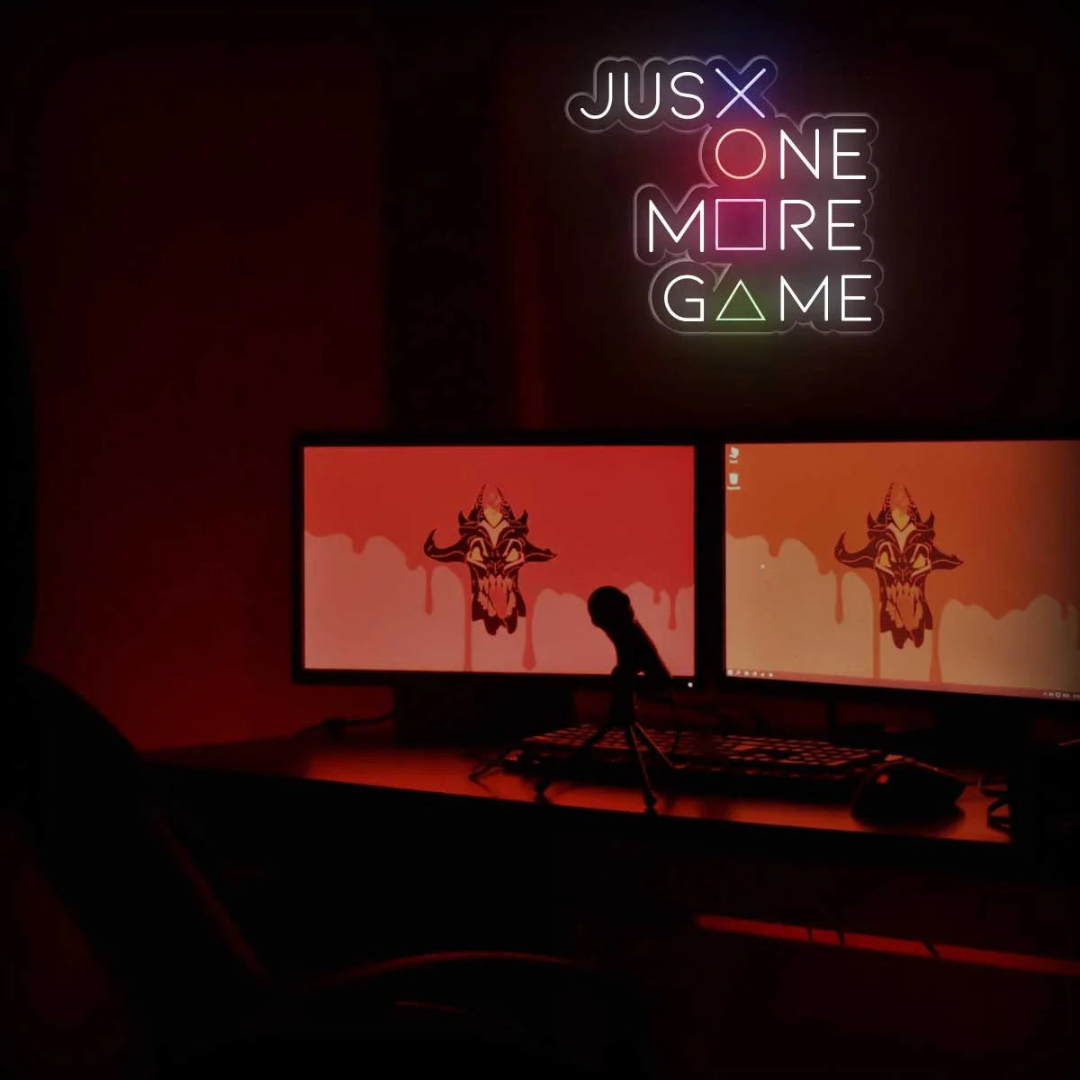 Just One More Game Neon Sign