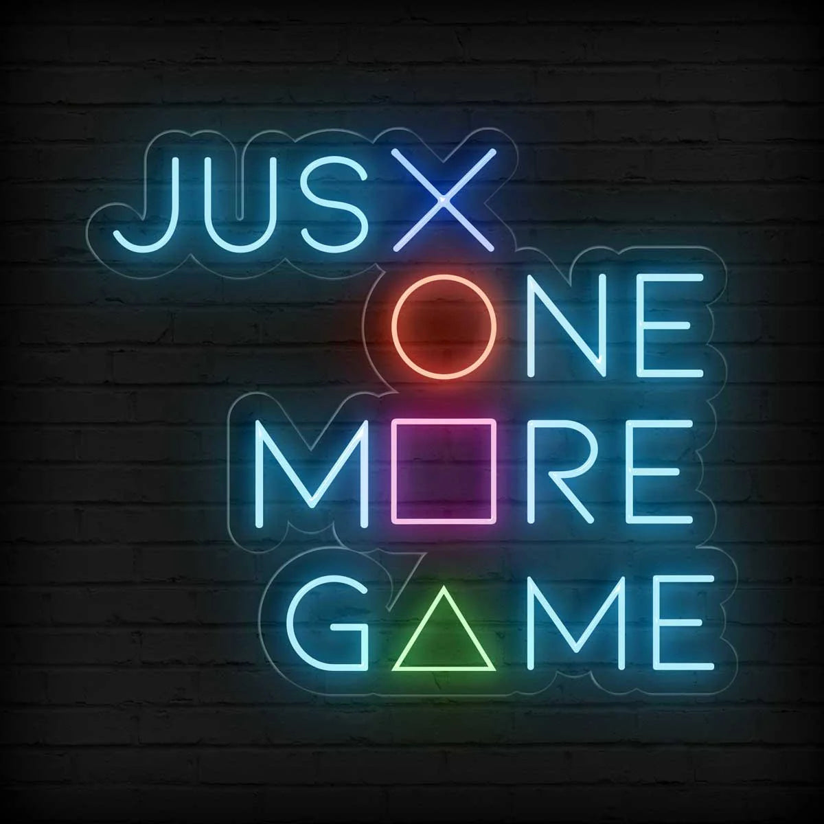 Just One More Game Neon Sign