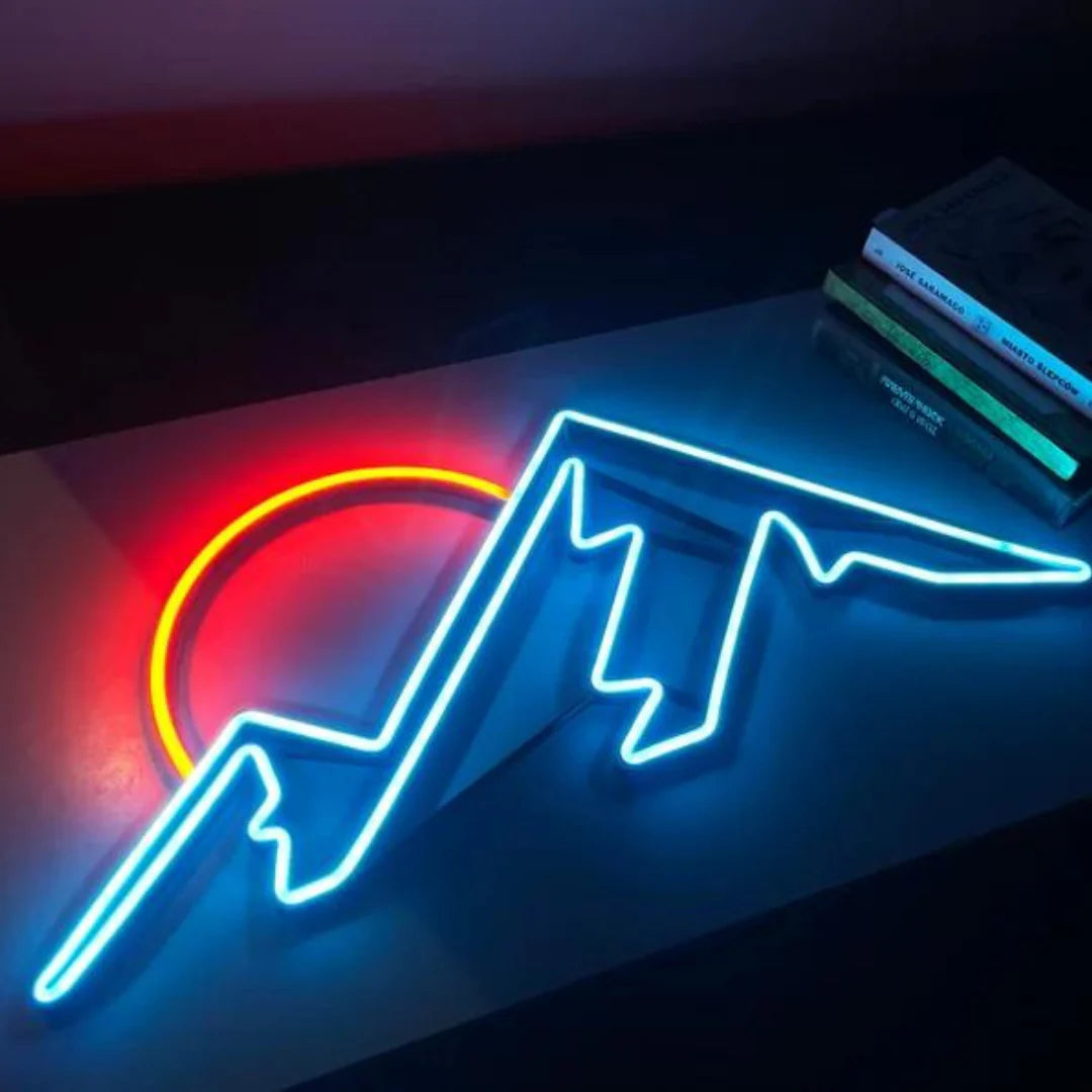 Mountain Neon Sign