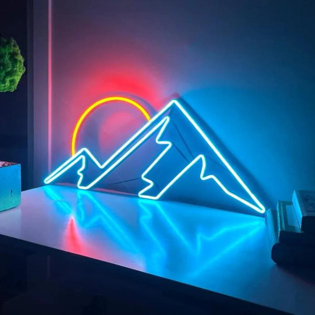 Mountain Neon Sign