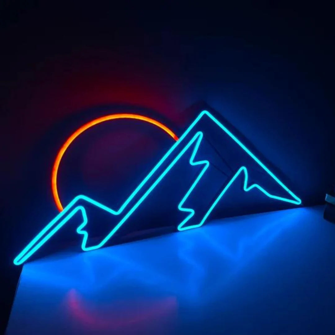 Mountain Neon Sign