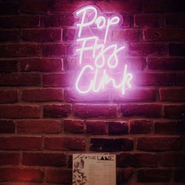 Pop Fizz Clink Bar Sign