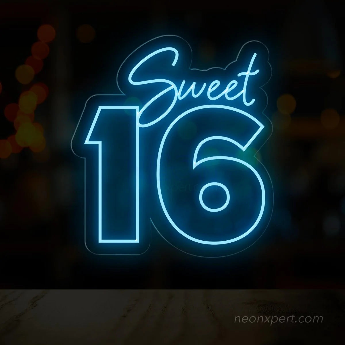 Sweet 16 Large Neon Sign