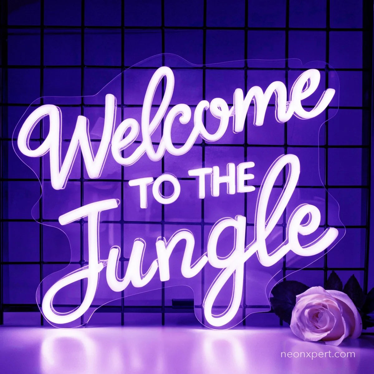 Welcome to the Jungle LED Neon Sign