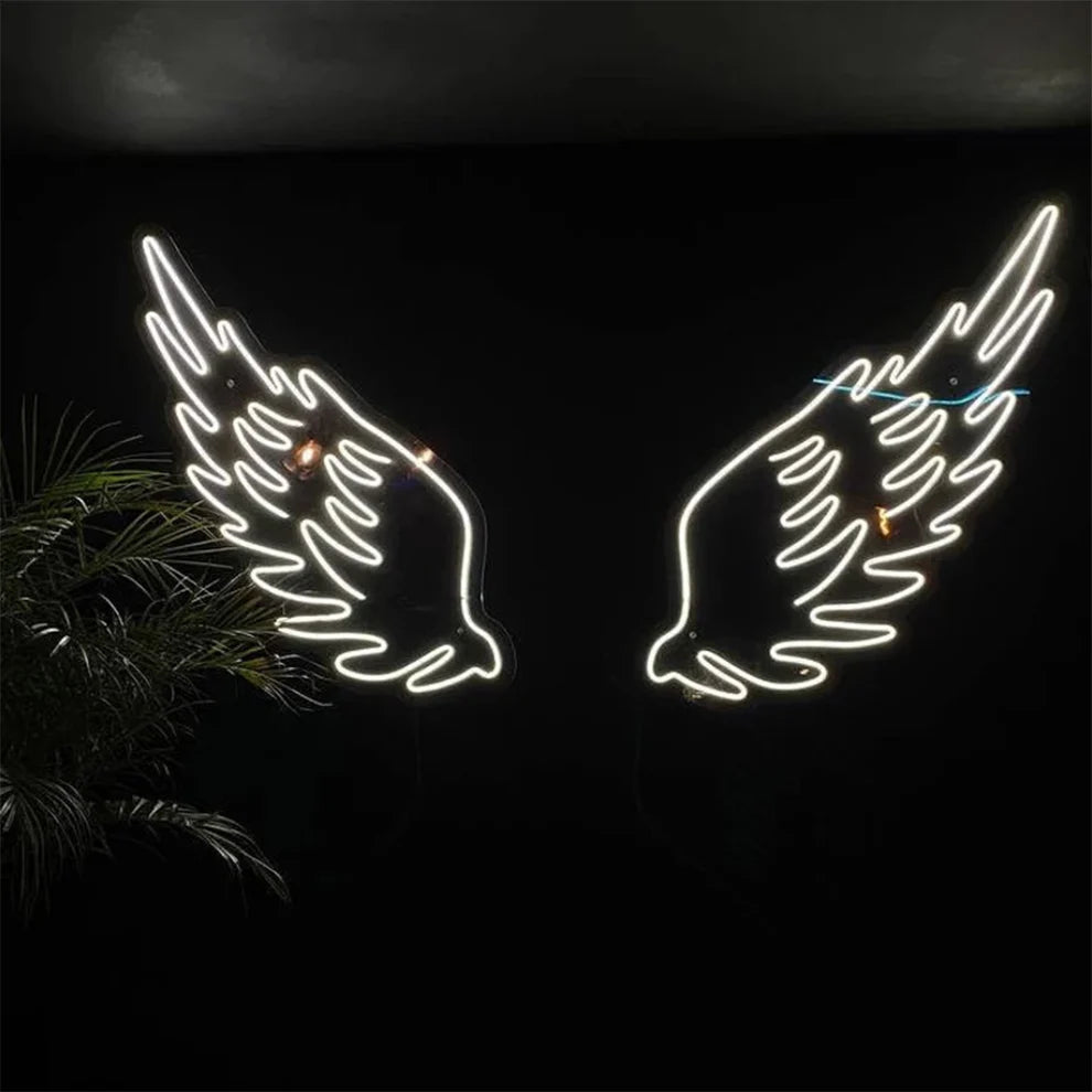 Wings Neon Sign